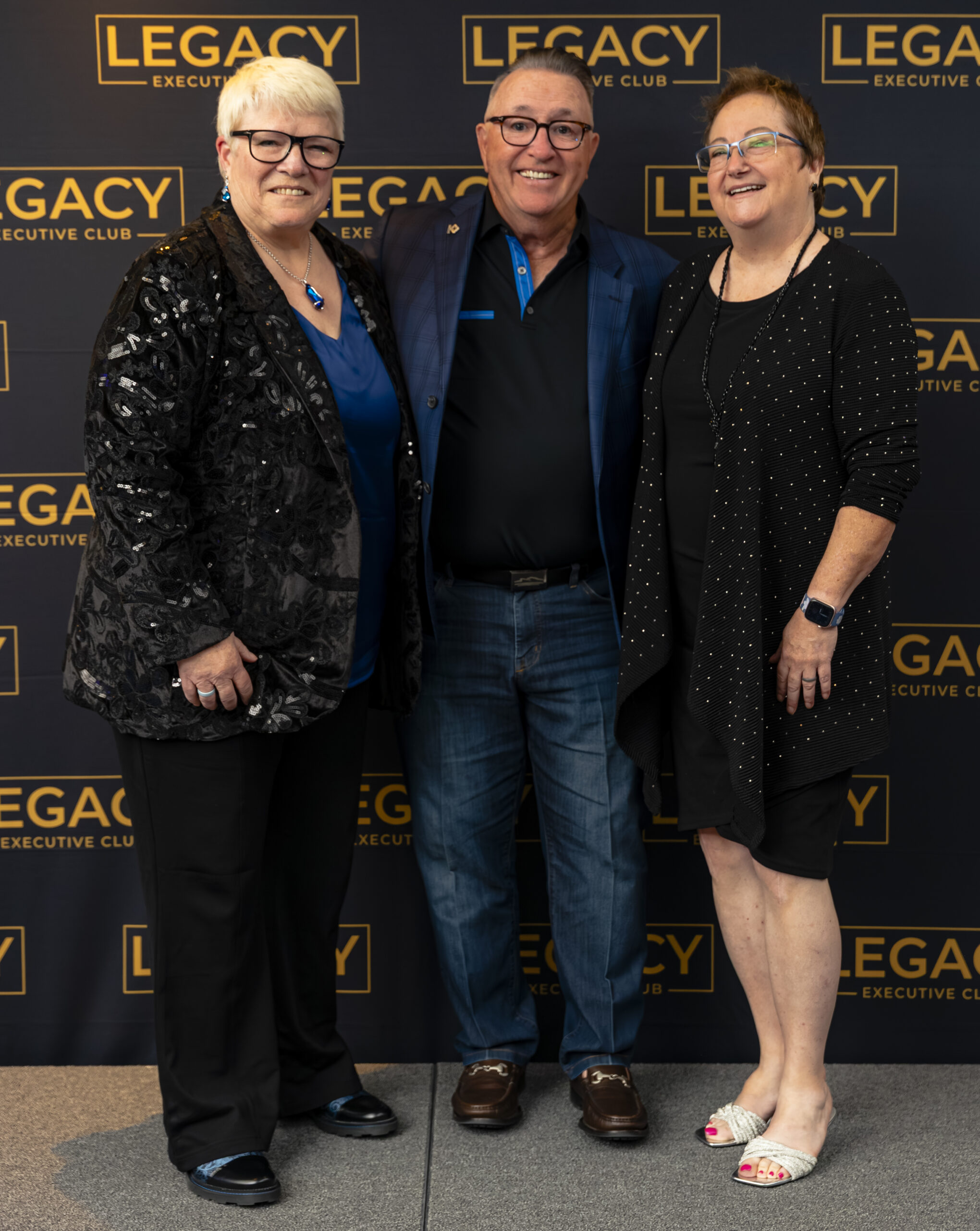 Legacy Leaders of the Year at the awards dinner